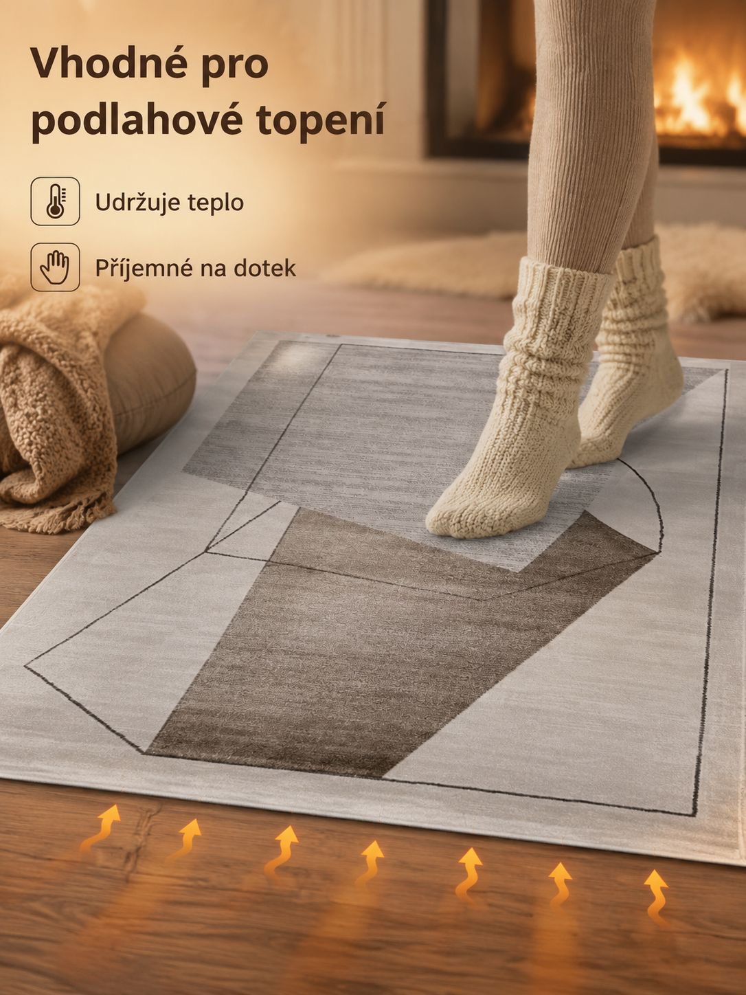 Vysoce kvalitní koberec do obýváku