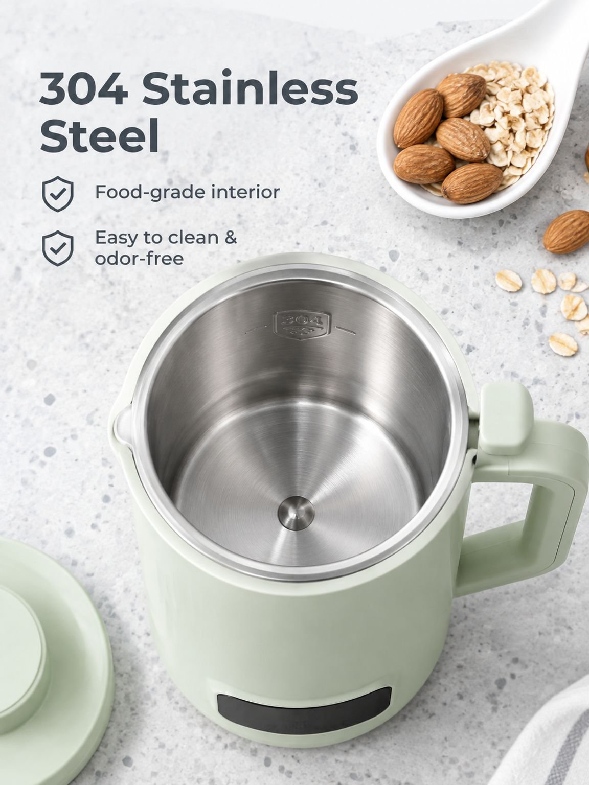 Small Household Mini Blender with High-Speed Grinding