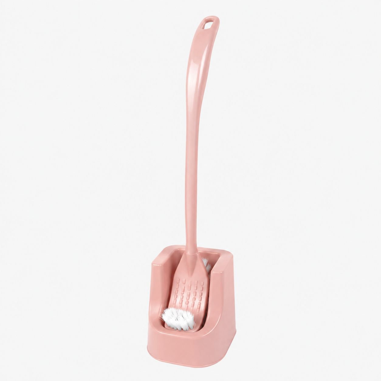 수납함이 있는 벽걸이형 변기솔, 깊은 청소용