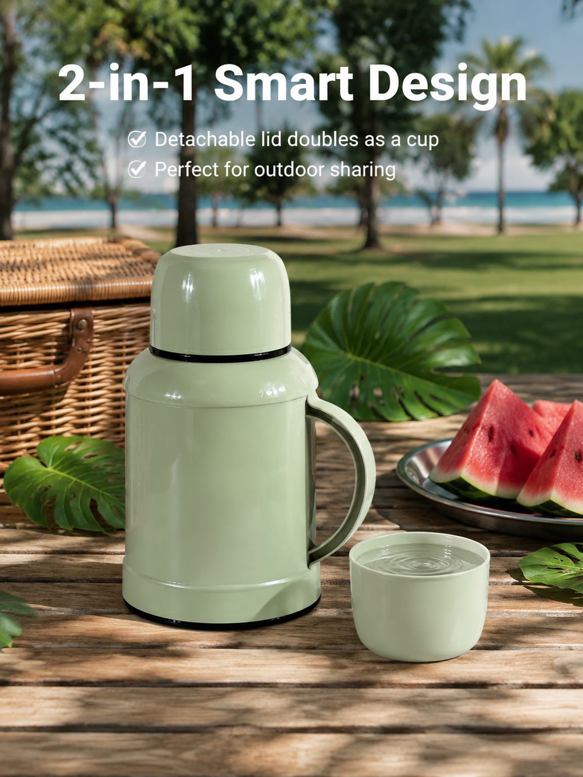 large capacity thermos flask