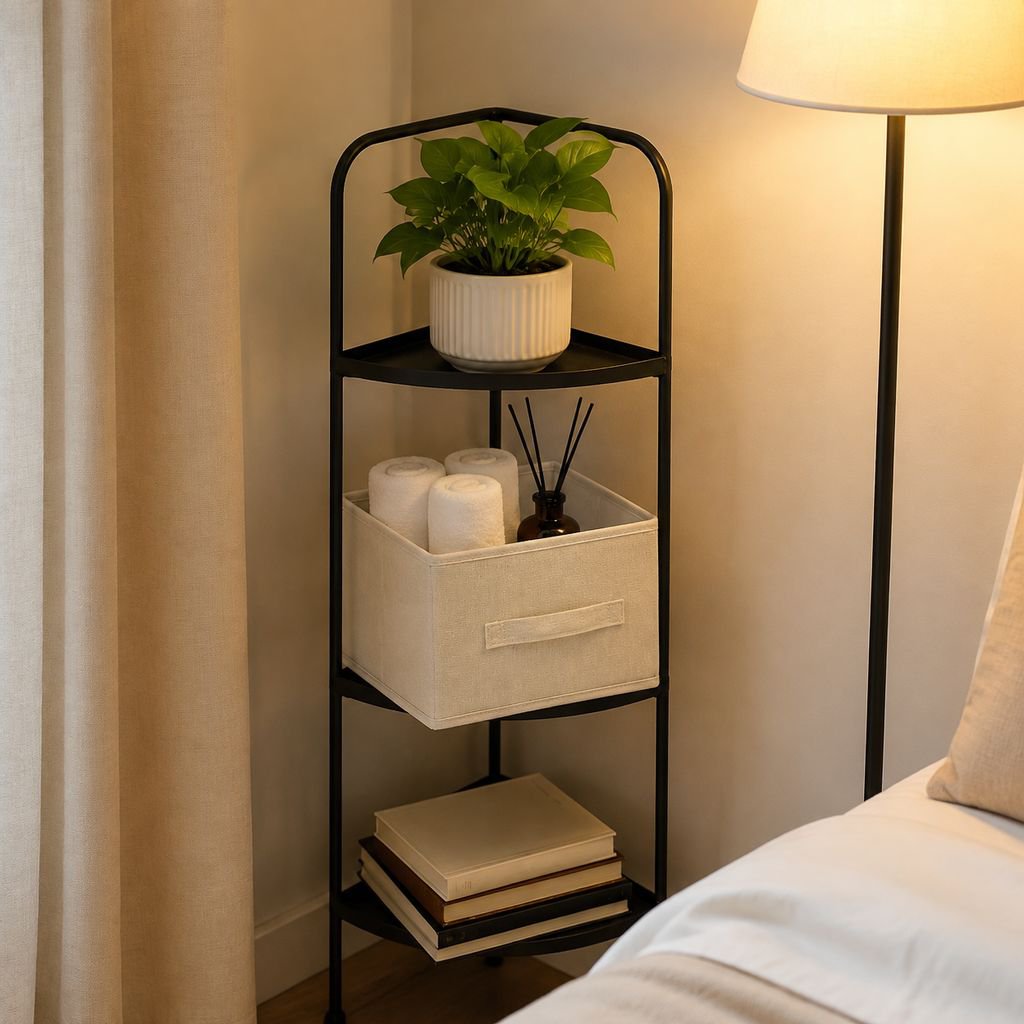 Multi-purpose cotton and linen storage basket