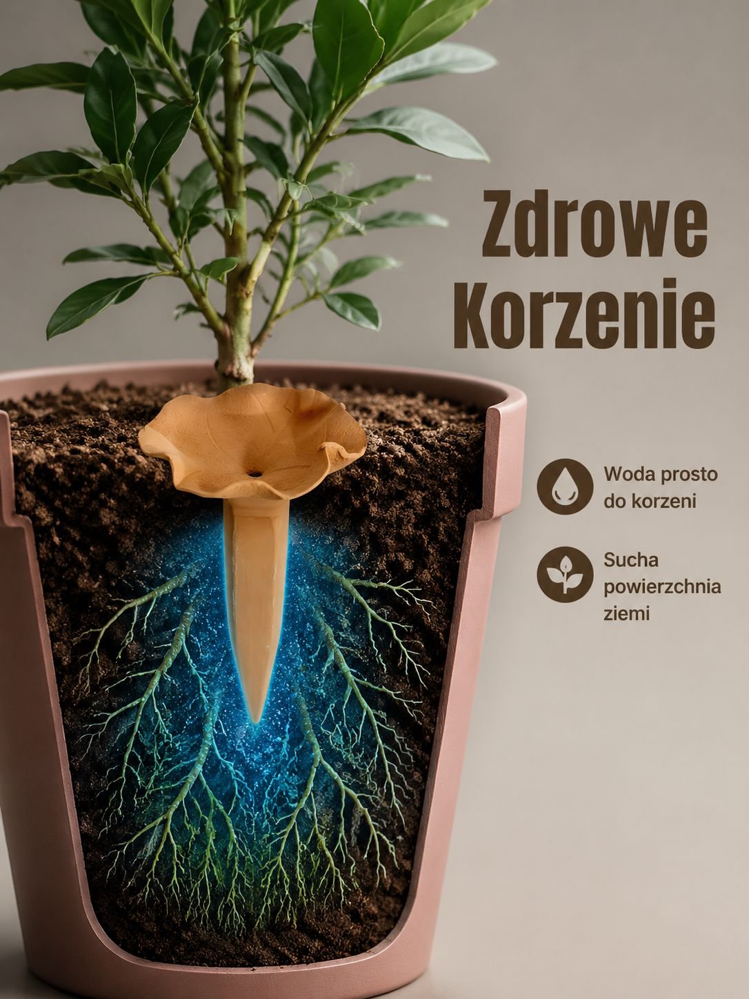 Automatyczny nawadniacz z terakoty