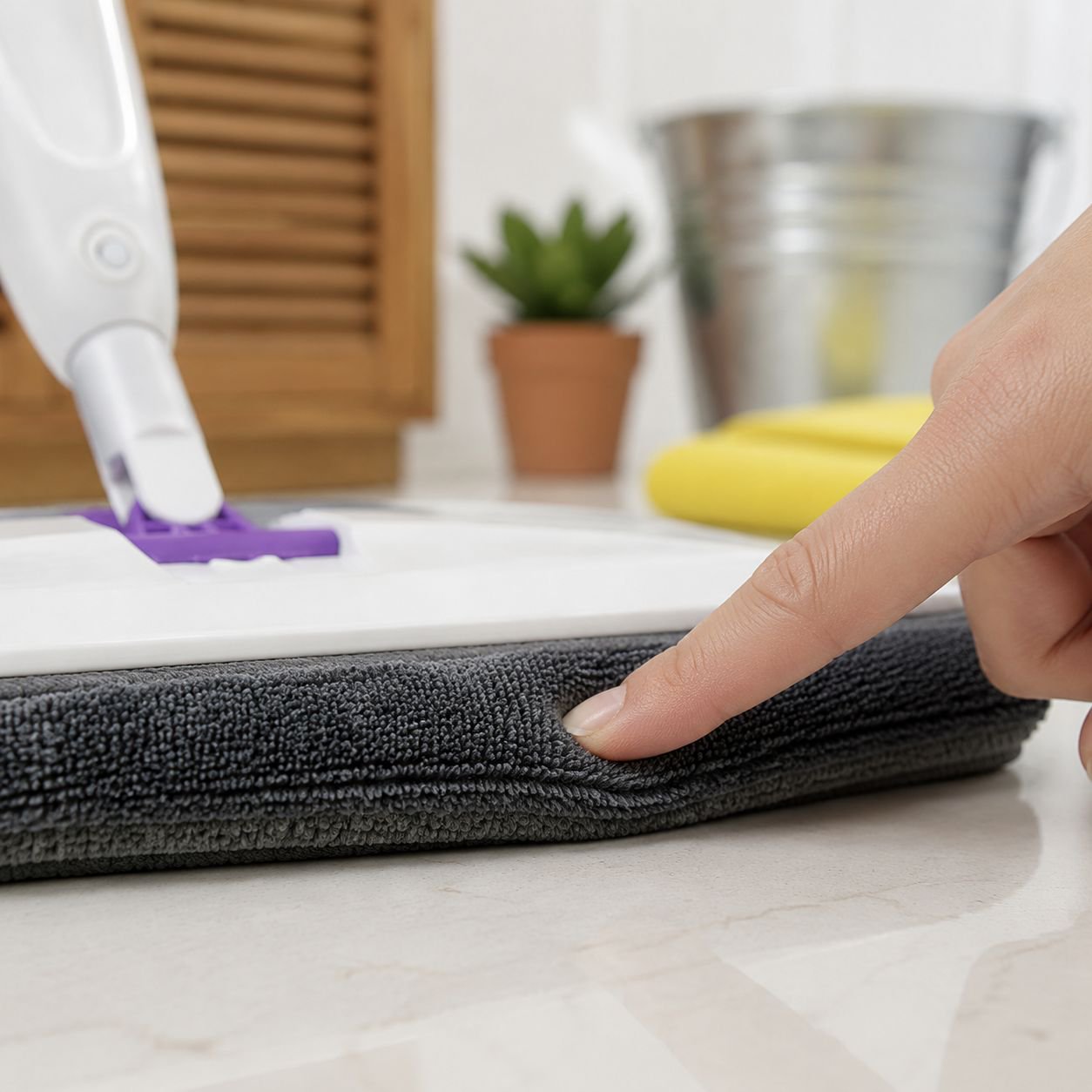 Multifunctional spray mop for tile and laminate floors