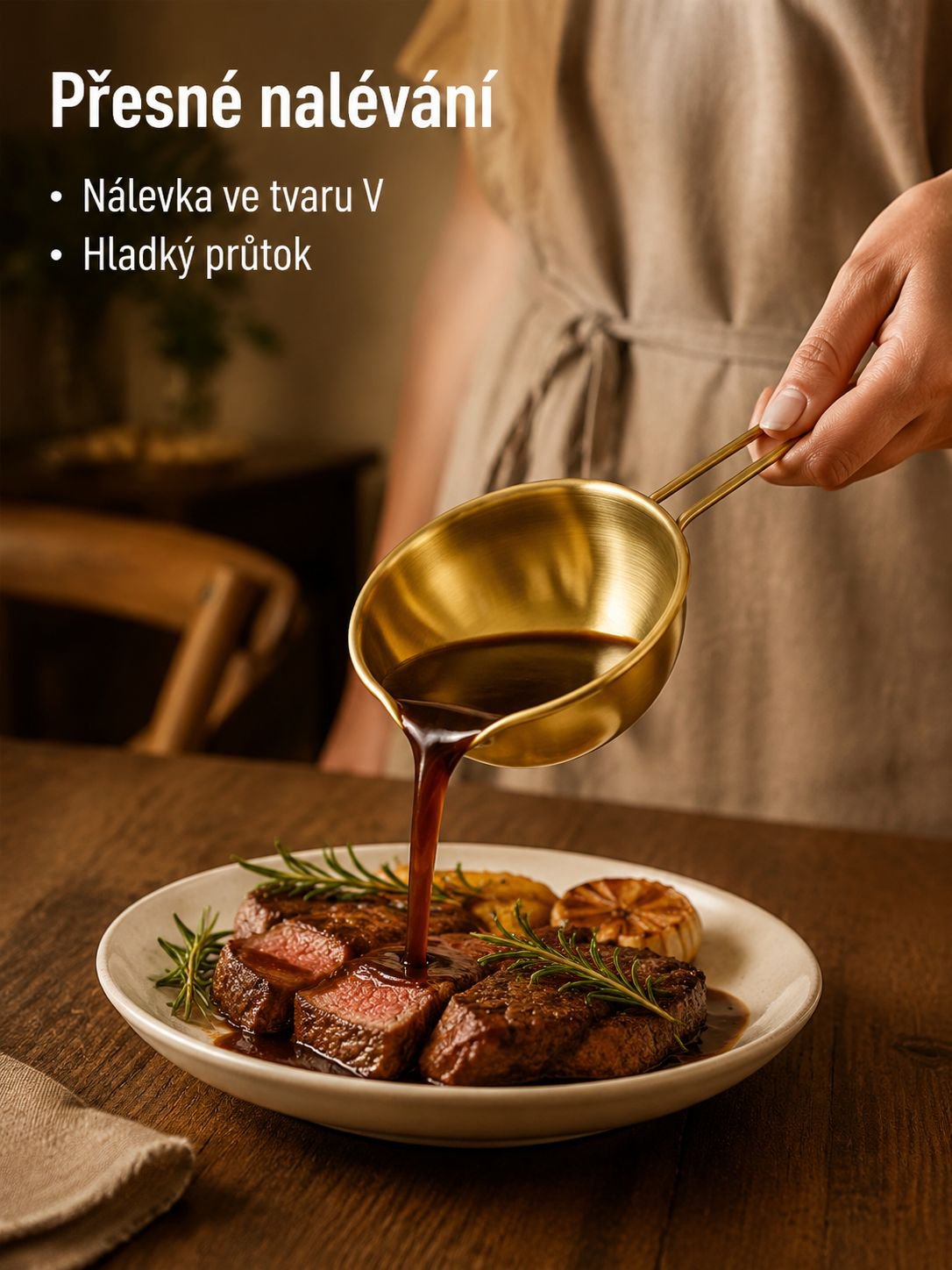 Mosazná omáčková miska