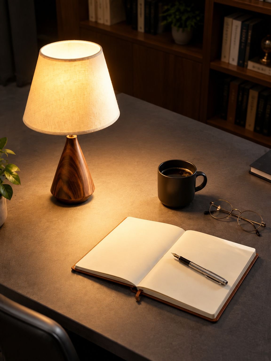 Retro Design Nachttischlampe im minimalistischen Stil