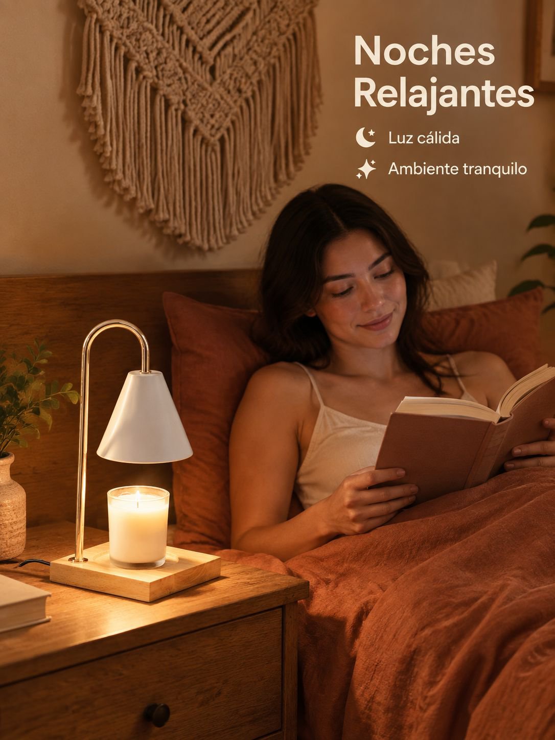 Lámpara de vela aromática