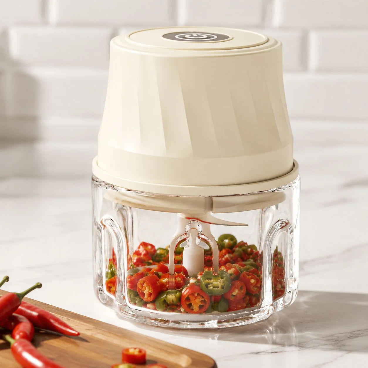 Electric Mini Food Processor