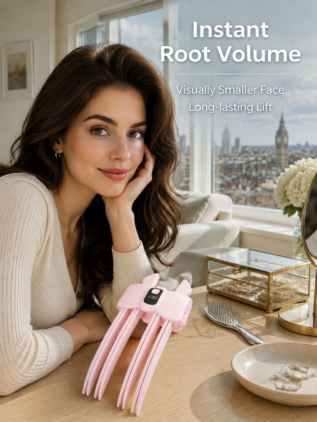 New-style lazy person volumizer  root volumizer  styling hair dryer  electric hair styling flat iron