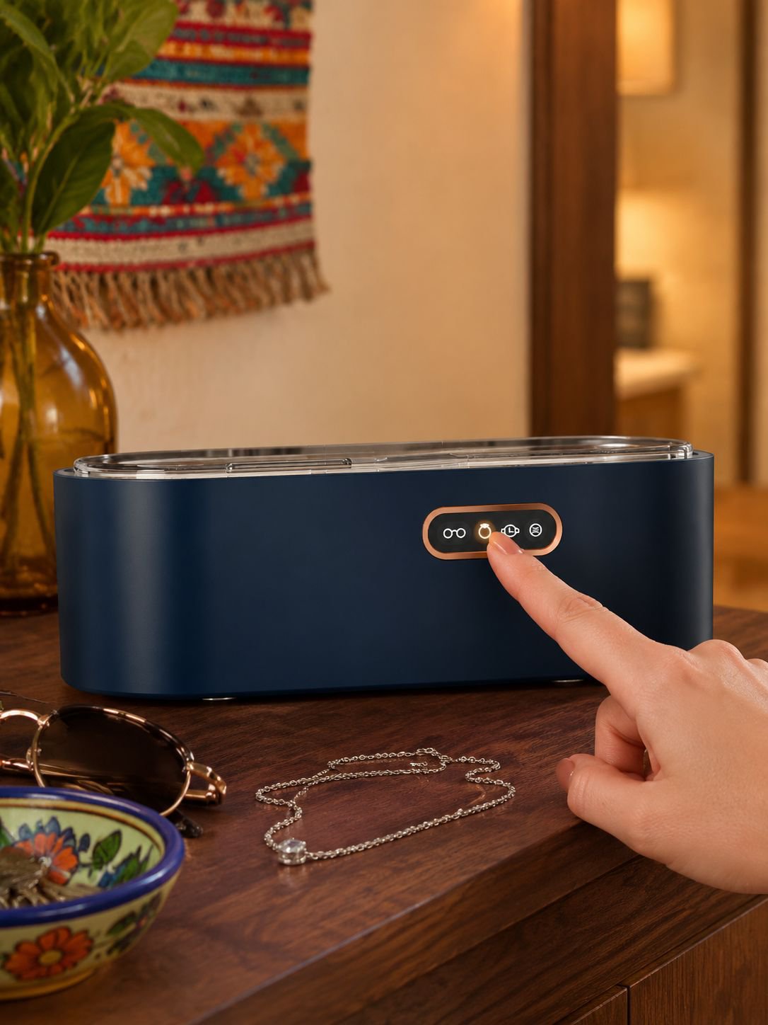 Limpieza profunda de relojes con tecnología ultrasónica