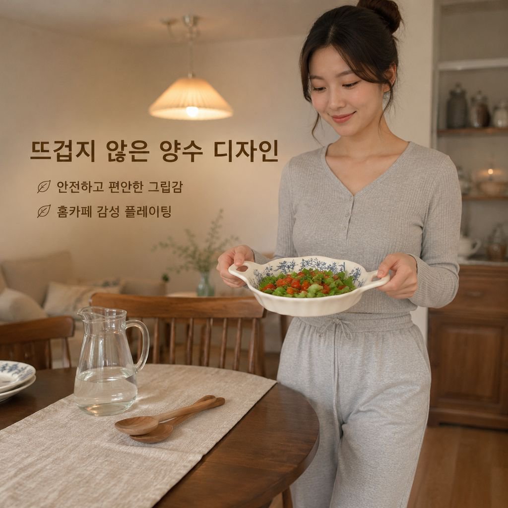 프랑스 빈티지 세라믹 접시