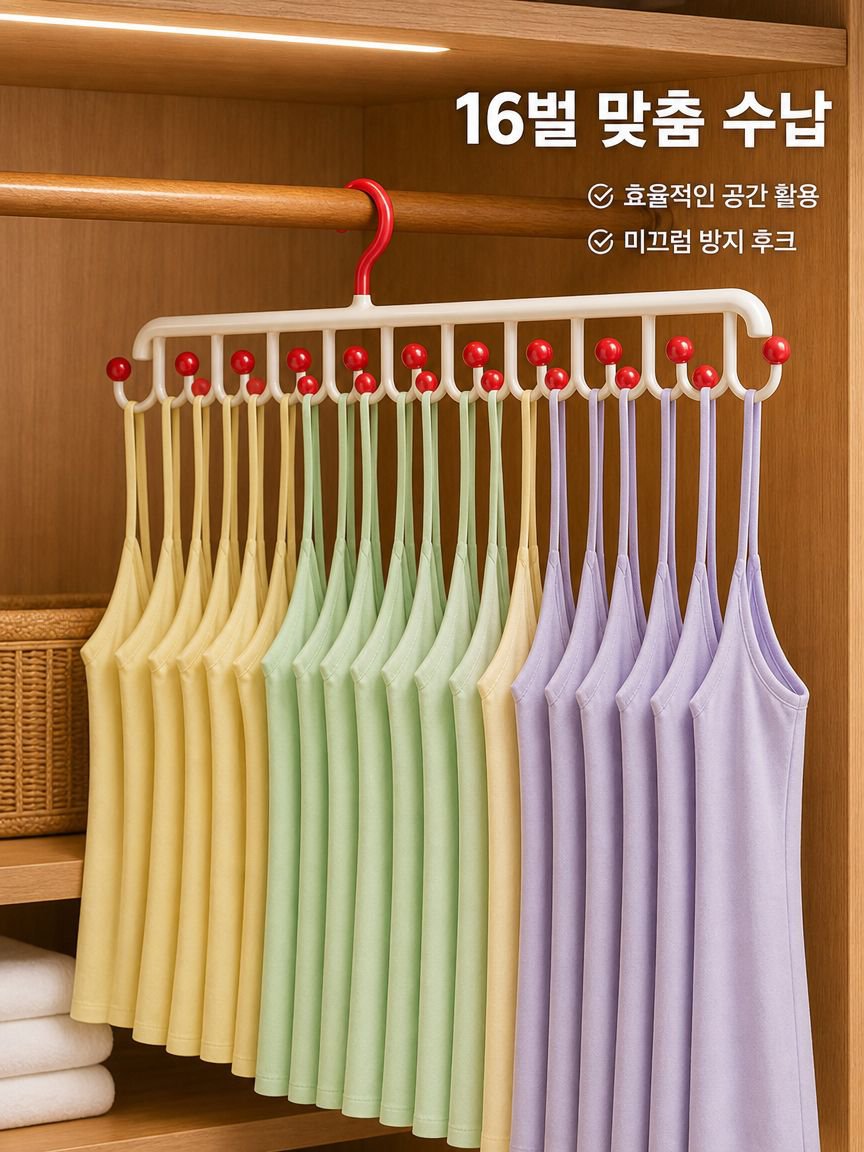 도파민 스타일 다용도 옷걸이