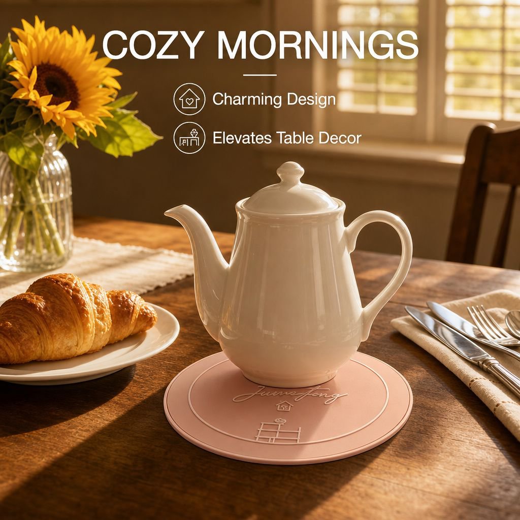 Round High Temperature Resistant Gradient Home Insulation Pad