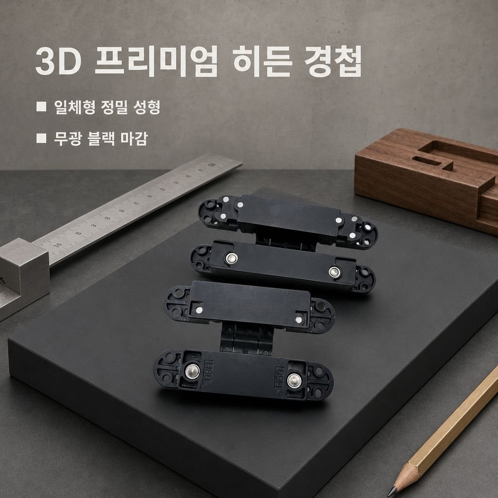 3D 조절 히든 경첩 180도 매립형 십자 숨은 경첩 목문용