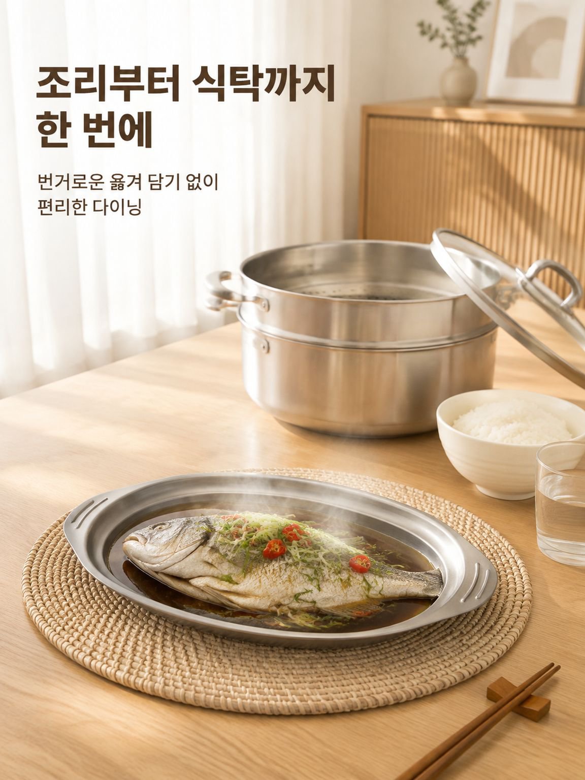 식품급 스테인리스 생선 쟁반