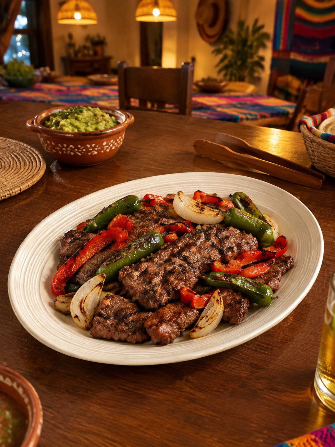 Plato de cerámica para pasta estilo sombrero para hogar