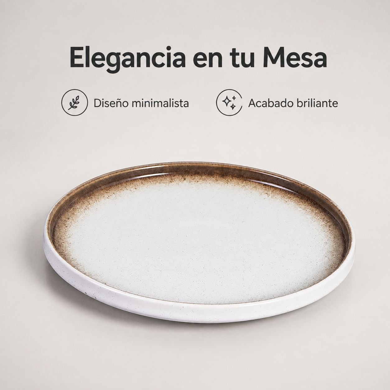 Plato de cerámica para ensalada, estilo occidental, para desayuno en casa