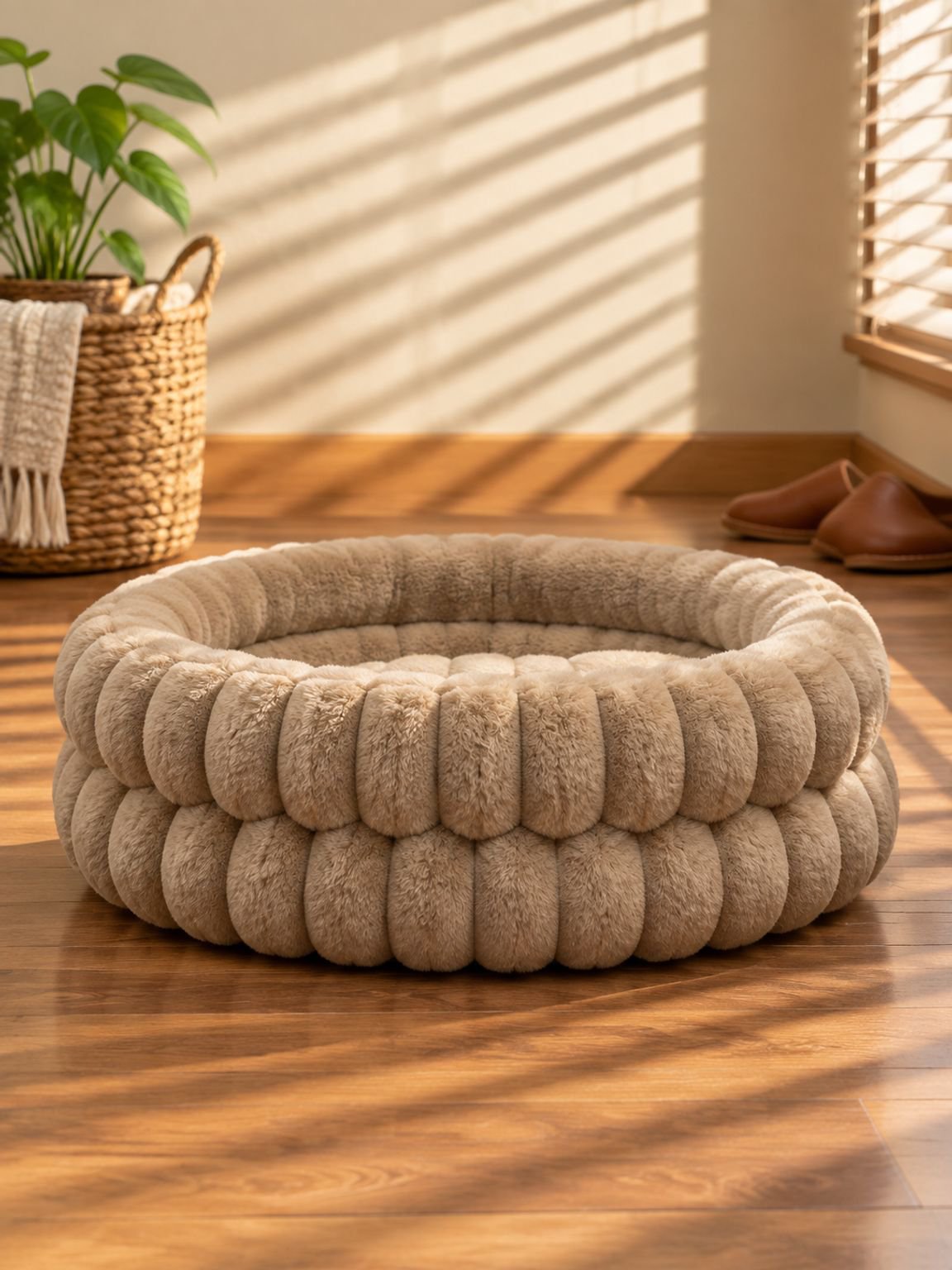 Cama para mascotas fácil de lavar y limpiar