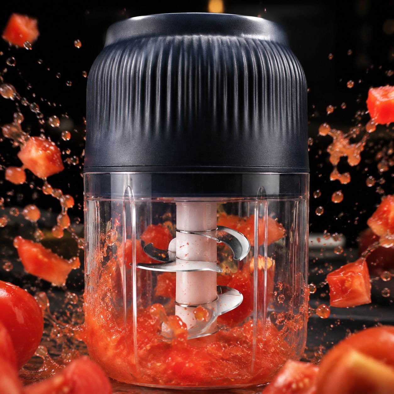 Household wireless garlic crusher chopping garlic cloves