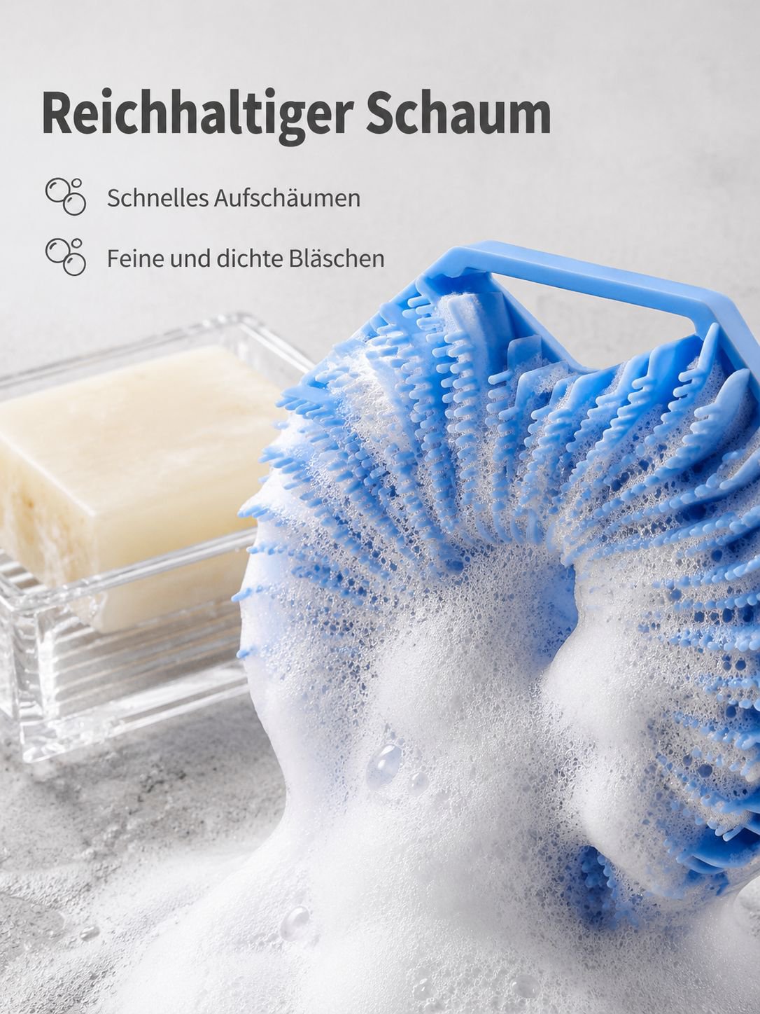 Detailansicht des Farbtrennpinsels