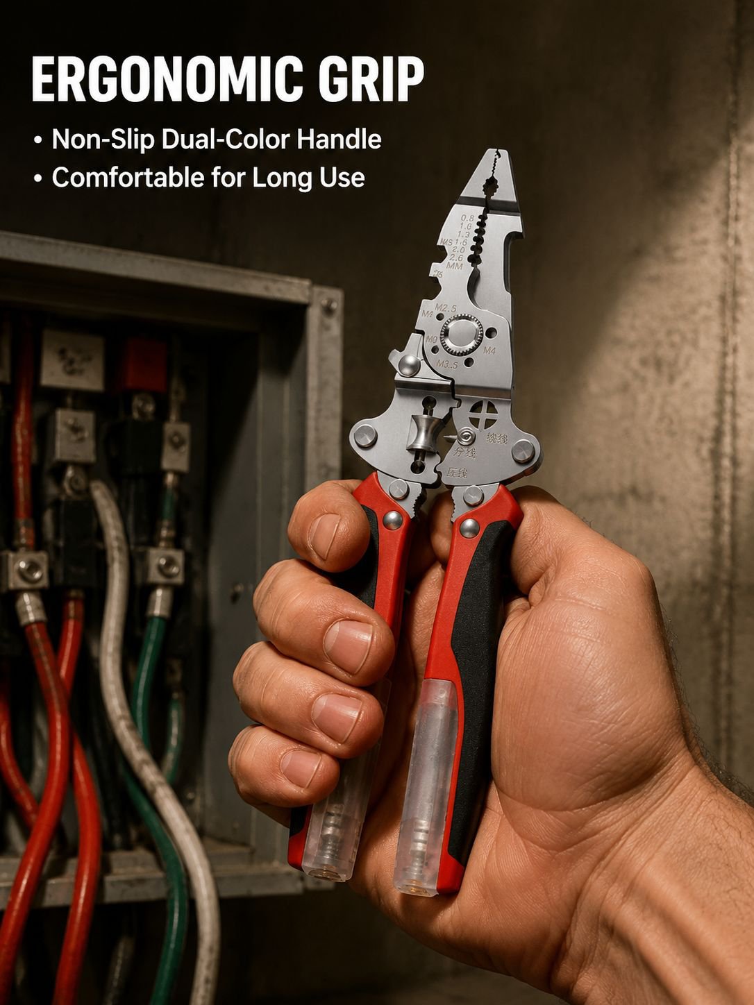 Folding wire strippers