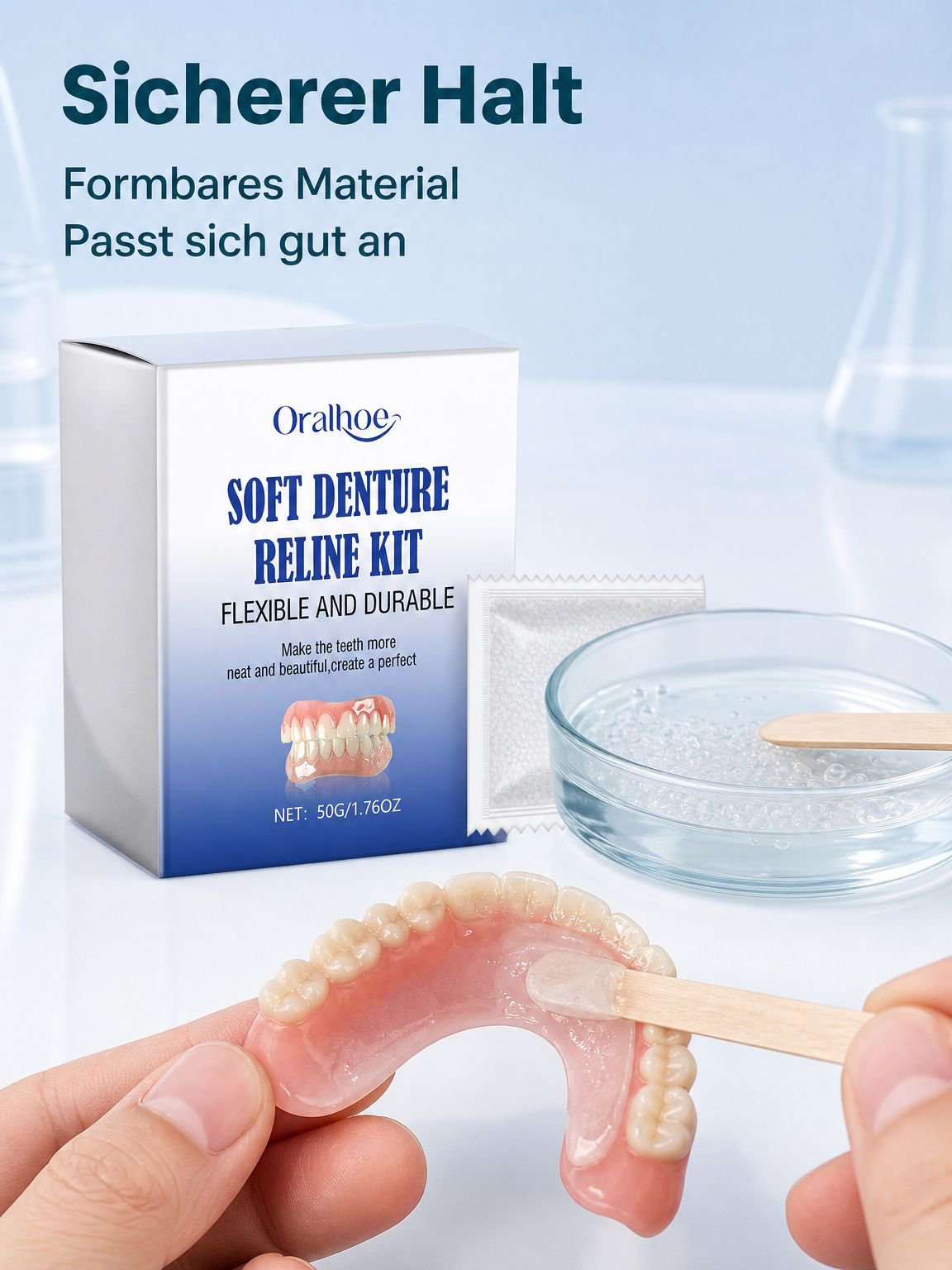 Trimming Dentures Trimming Teeth Gap Fillings Braces Orthodontic Dentures Kit