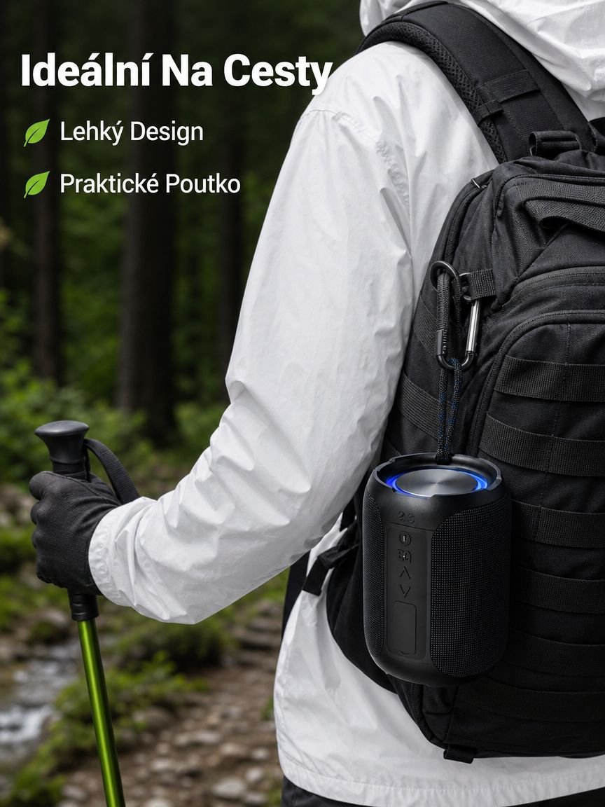 Přenosný vysoce kvalitní vodotěsný Bluetooth reproduktor