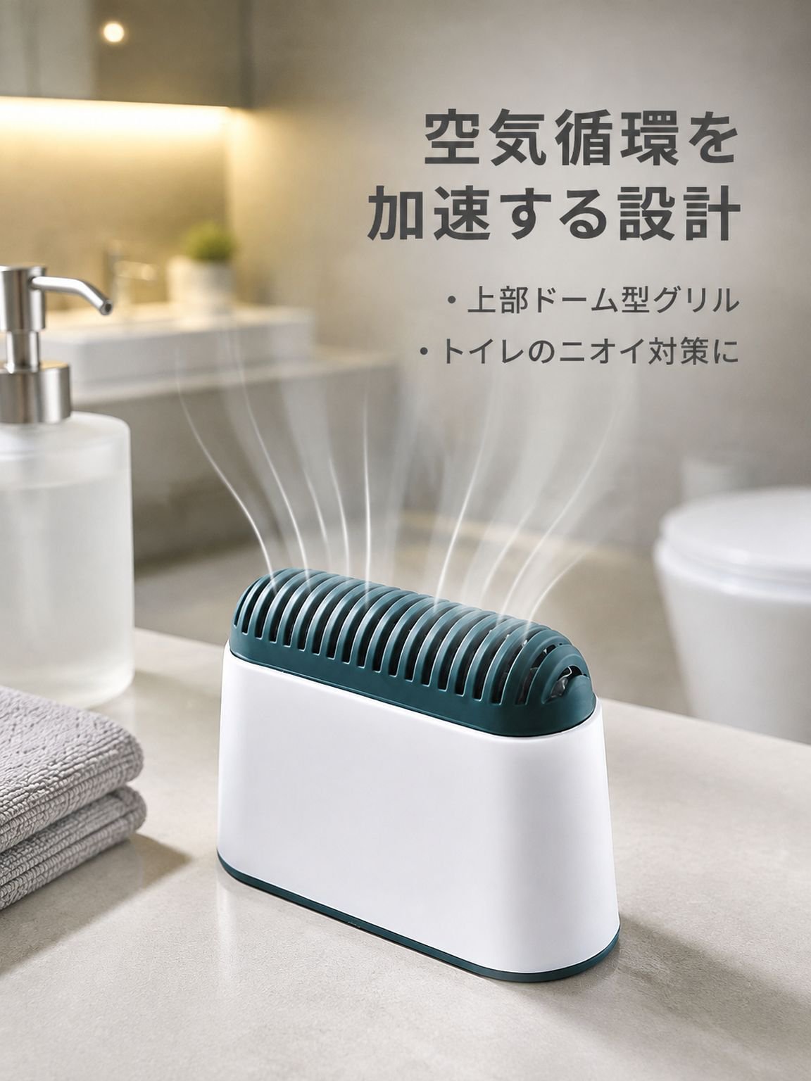家庭用消臭・抗菌・消毒・消臭ボックス