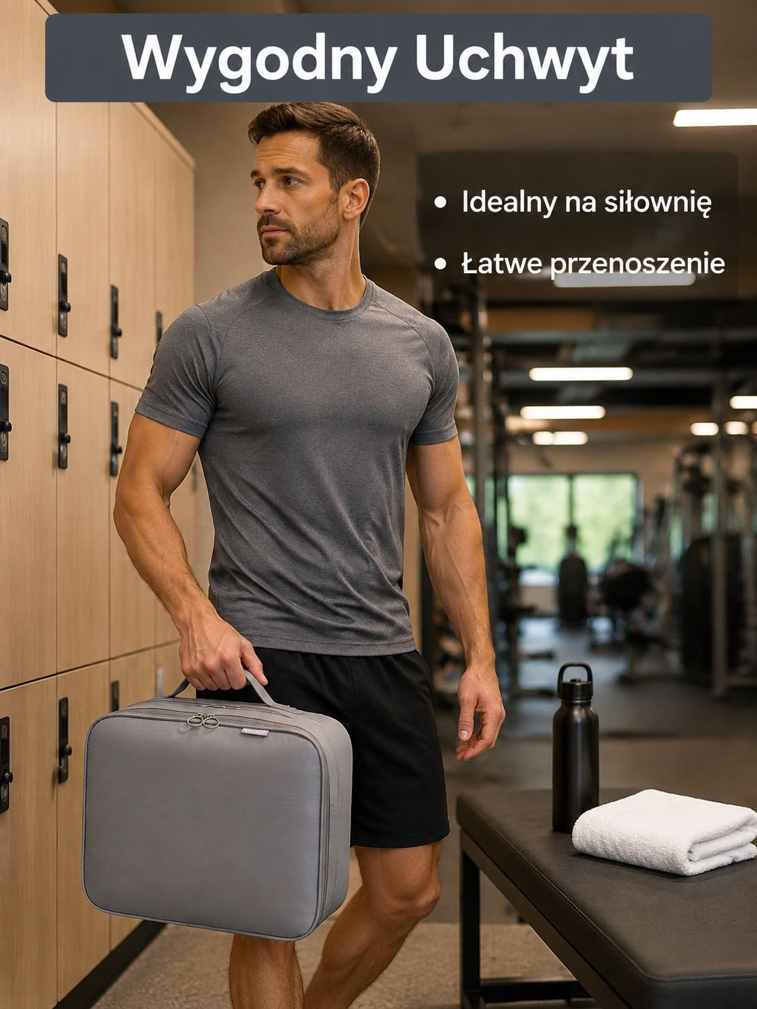 Składany, przenośny, trójwarstwowy organizer na buty podróżne