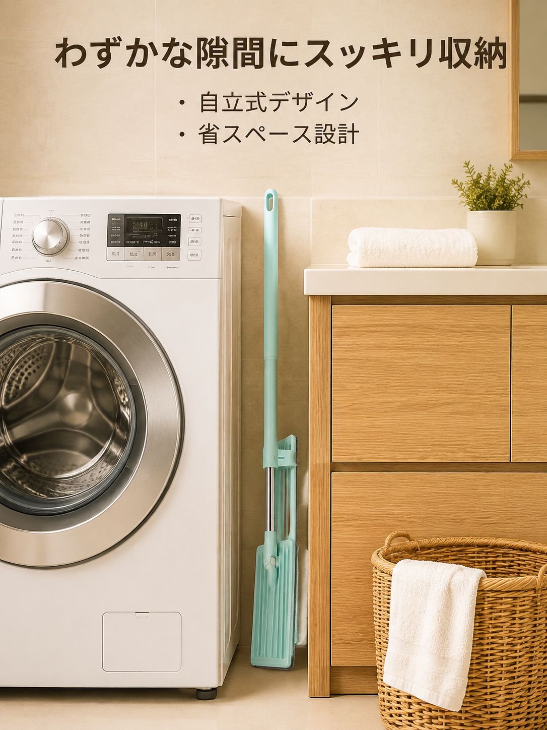 PT31手洗い不要フラットモップ
