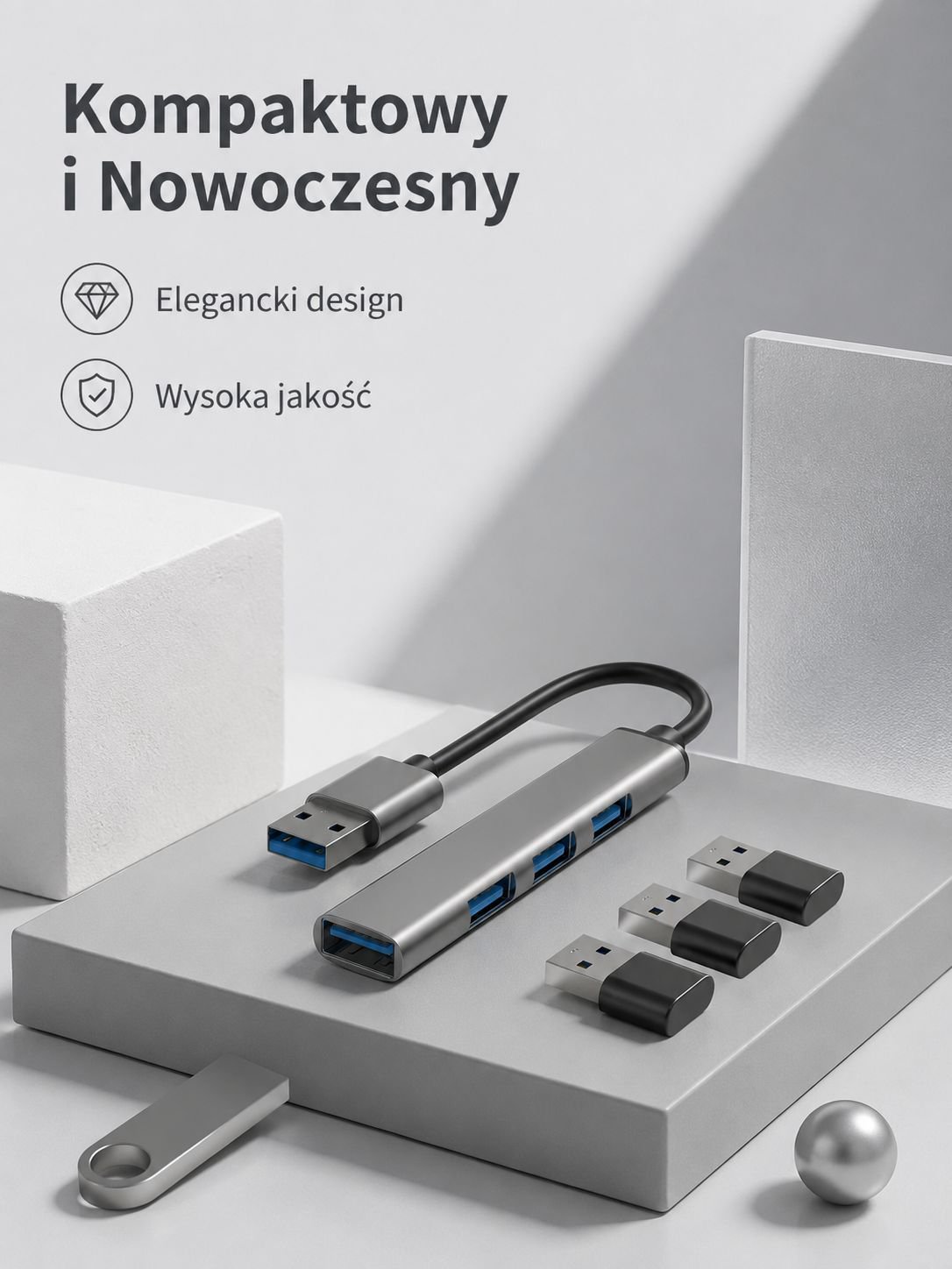 Wielofunkcyjna stacja dokująca USB