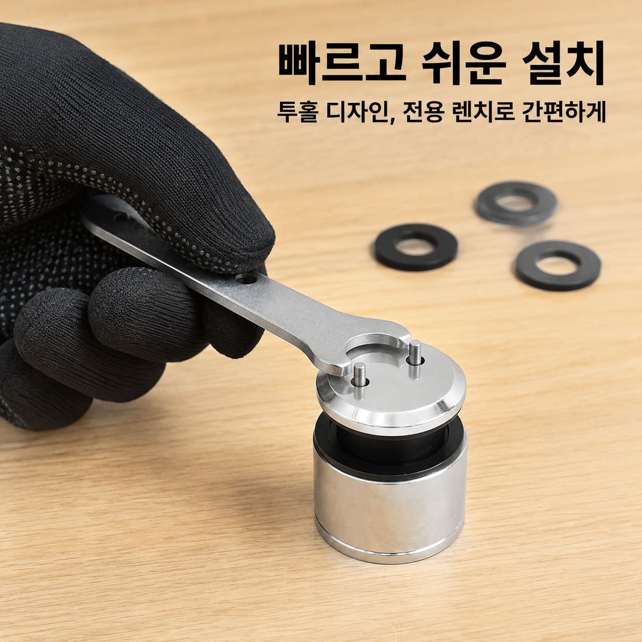 아크릴판 유리 고정 나사 장식못
