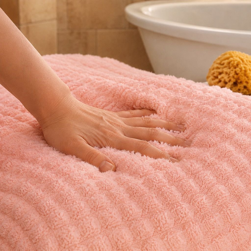 Adult Large Coral Fleece Bath Towel Quick-drying Absorbent for Fitness and Swimming