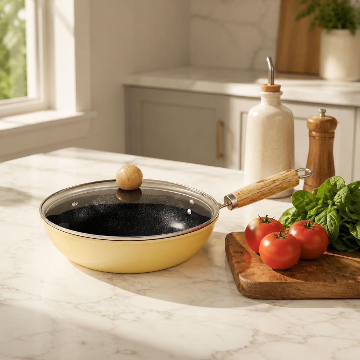 Lightweight special uncoated induction cooker