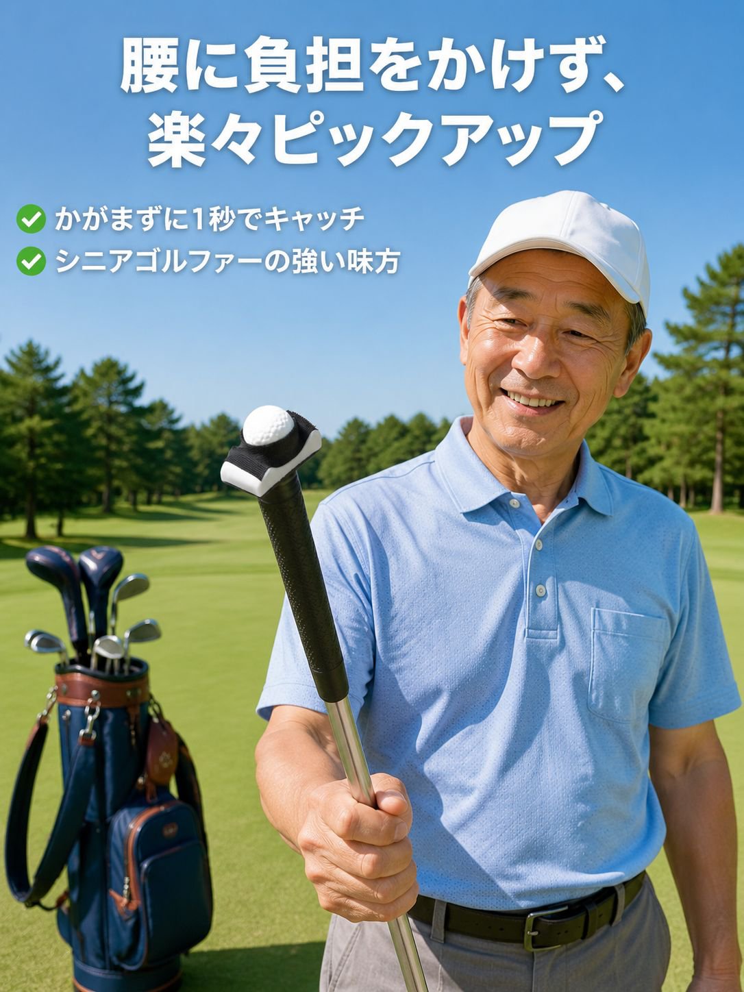 省力強力粘着ボール拾いツール