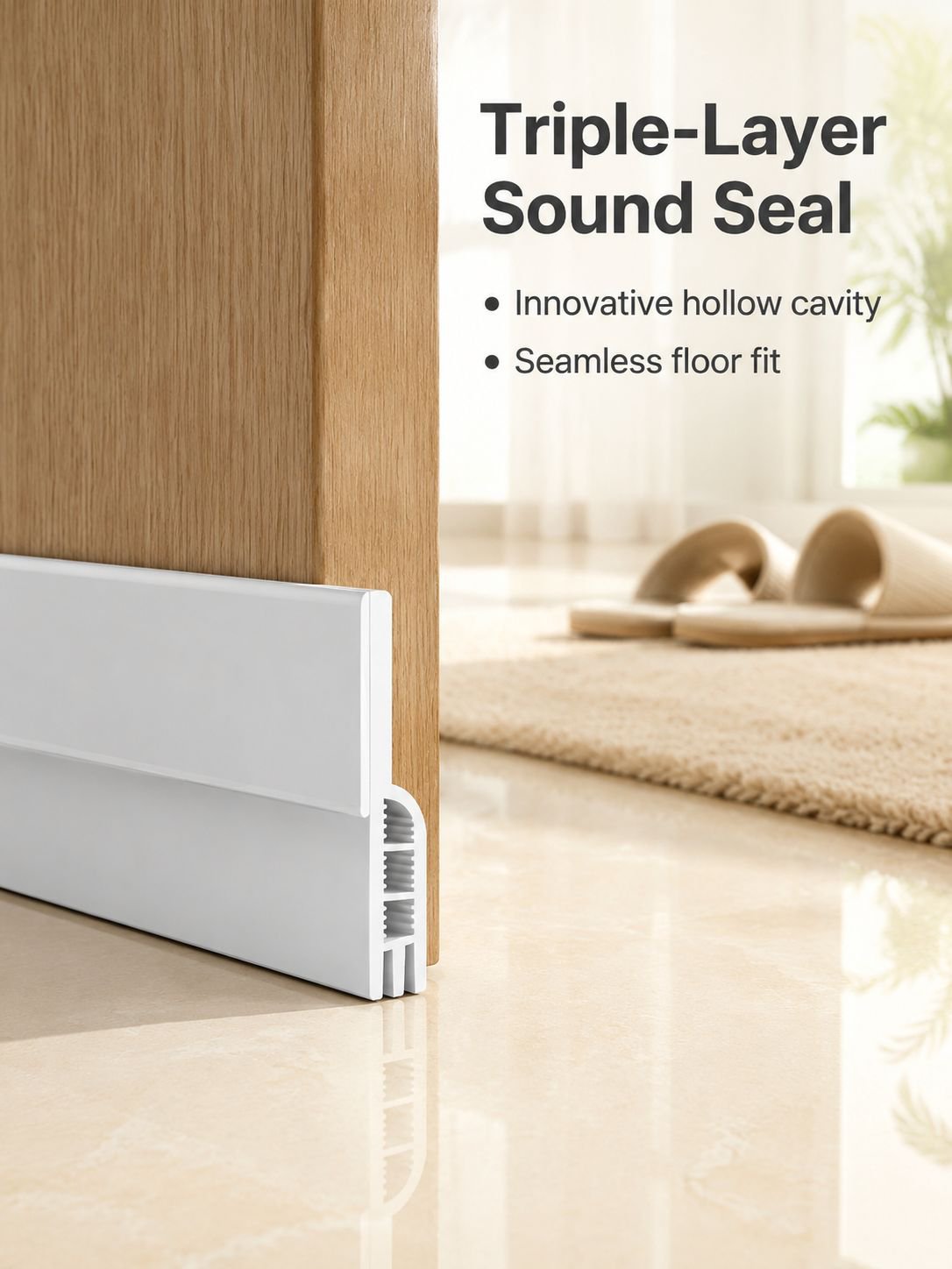 Home Door Bottom Soundproof Seal