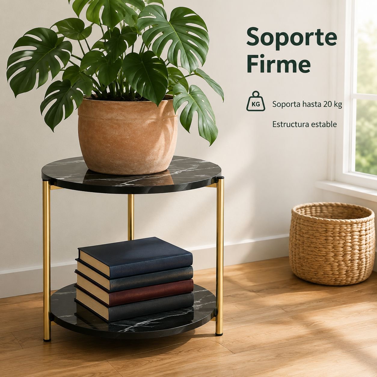 Sofá minimalista, mesa de centro para sala de estar