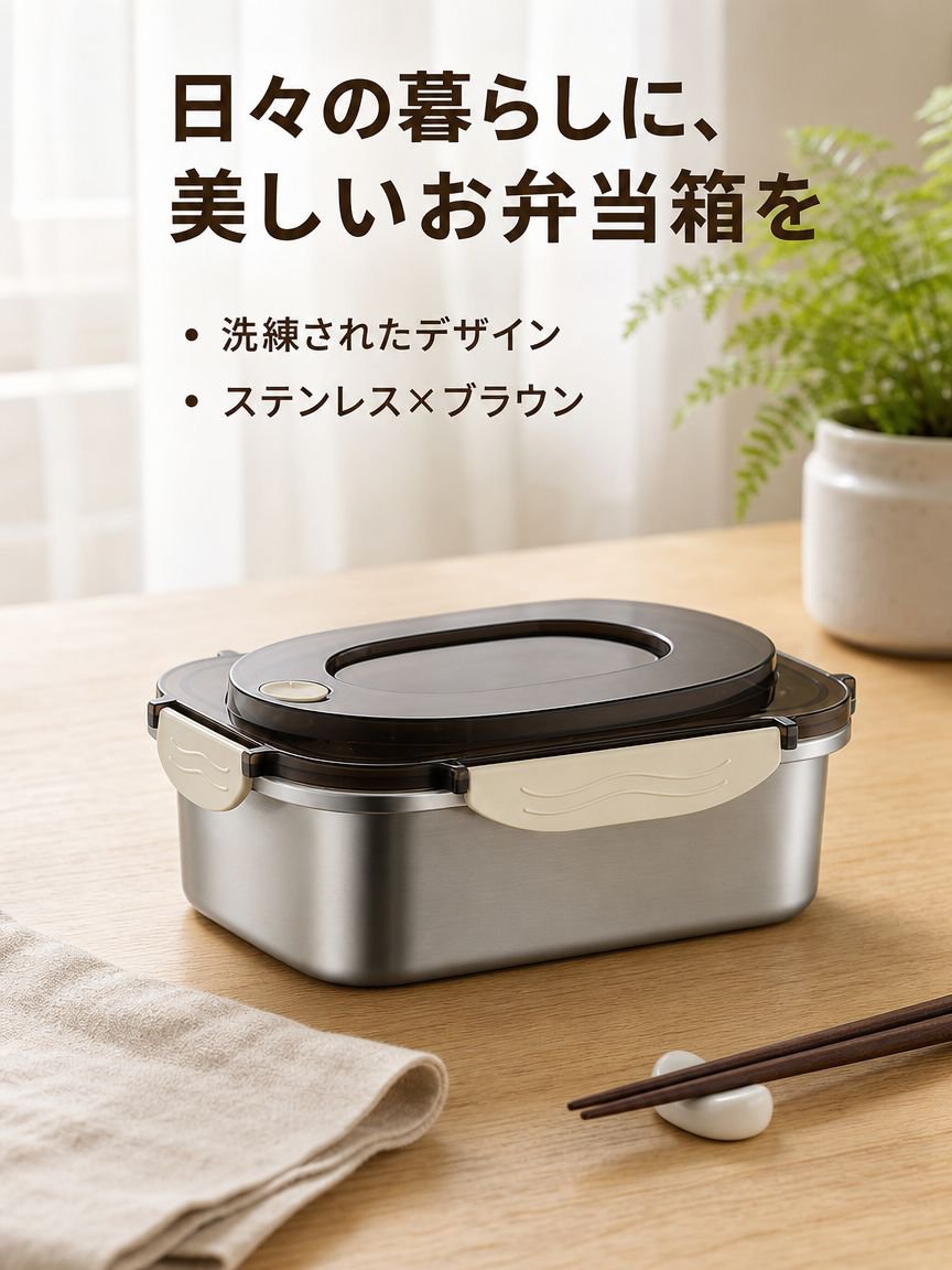 ステンレス製食品保存容器
