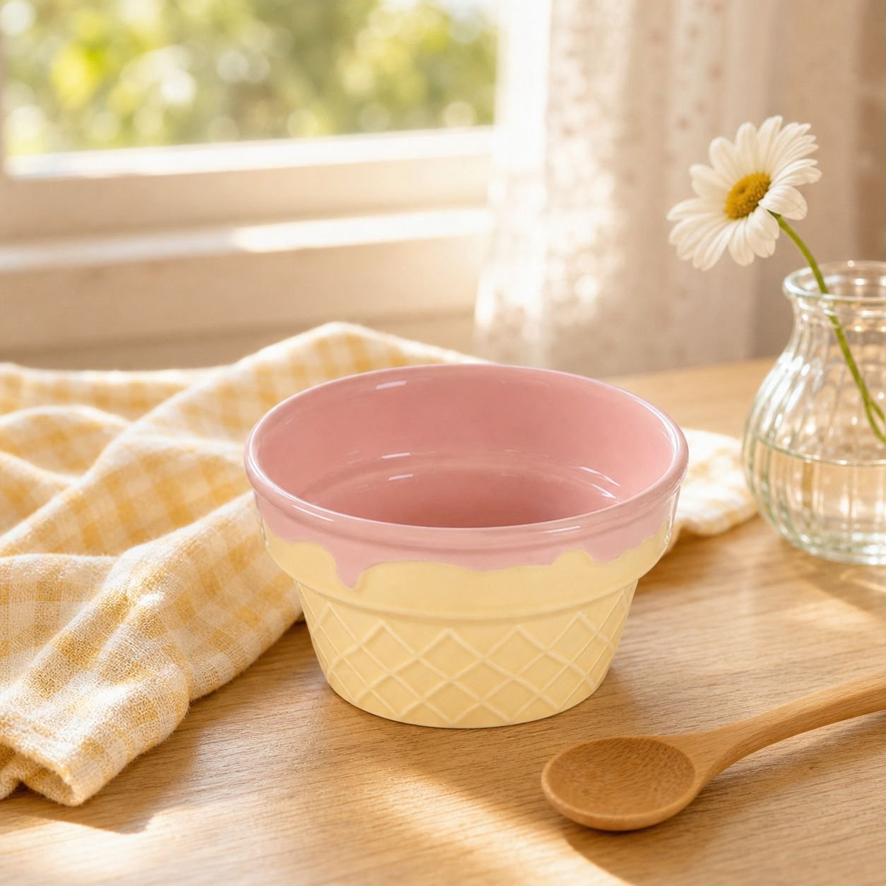 かわいい陶器の食器