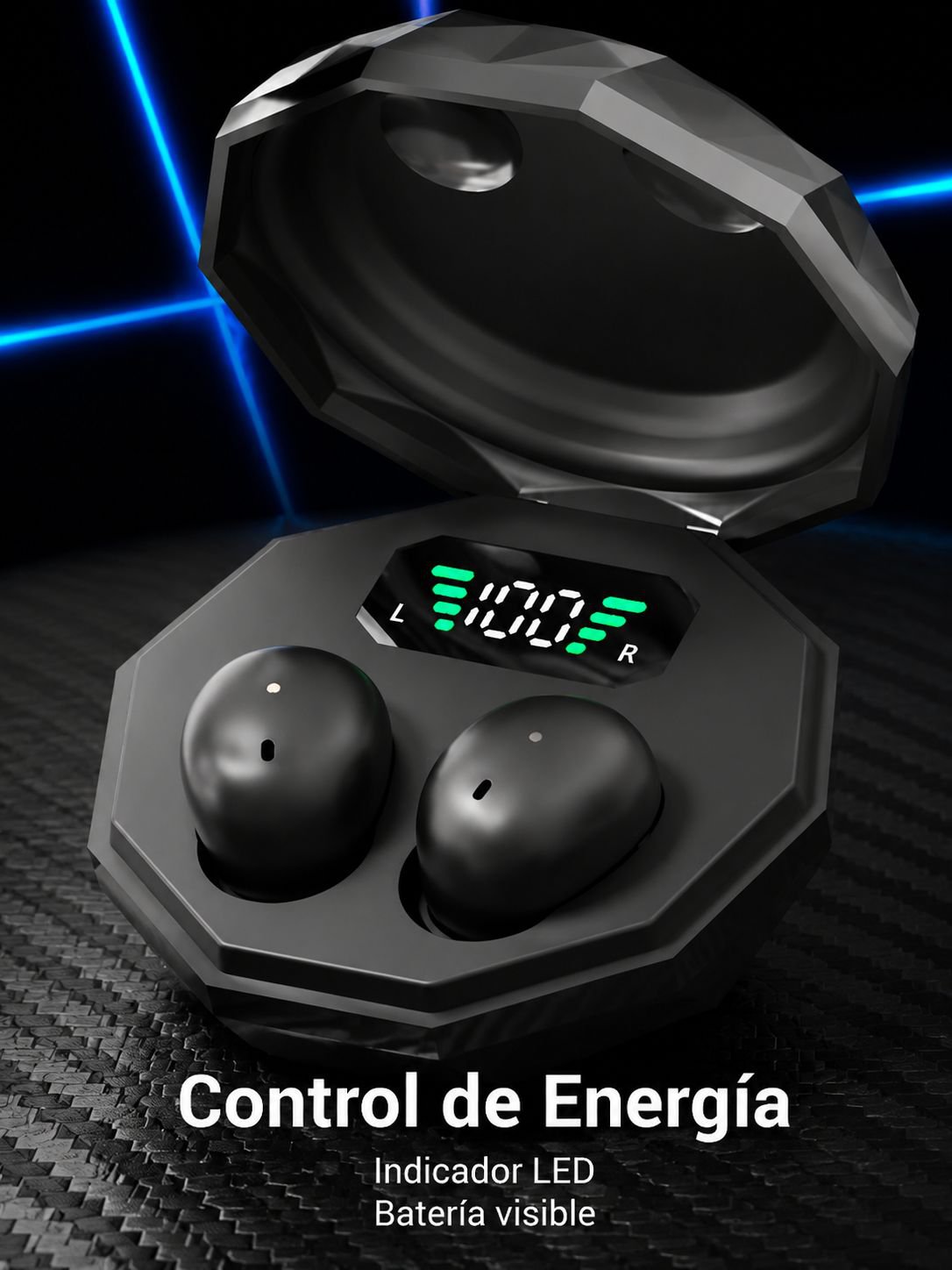 Auriculares Bluetooth de conducción ósea con cancelación de ruido y calidad de sonido en el oído