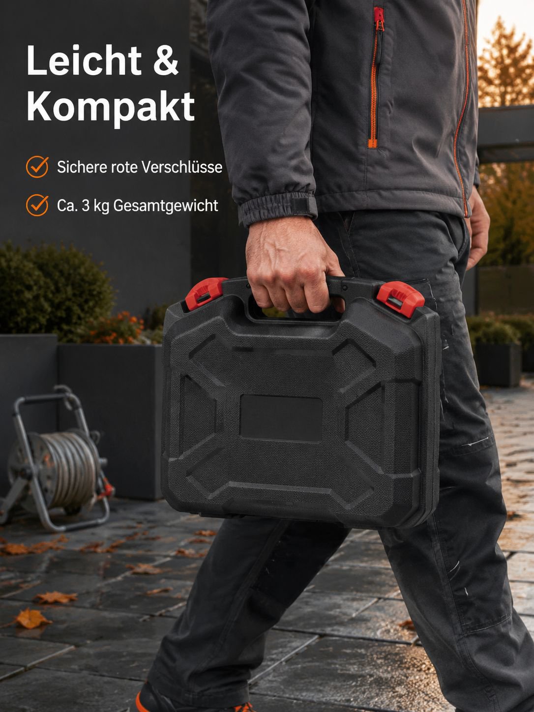 Multifunktionales tragbares Werkzeugset