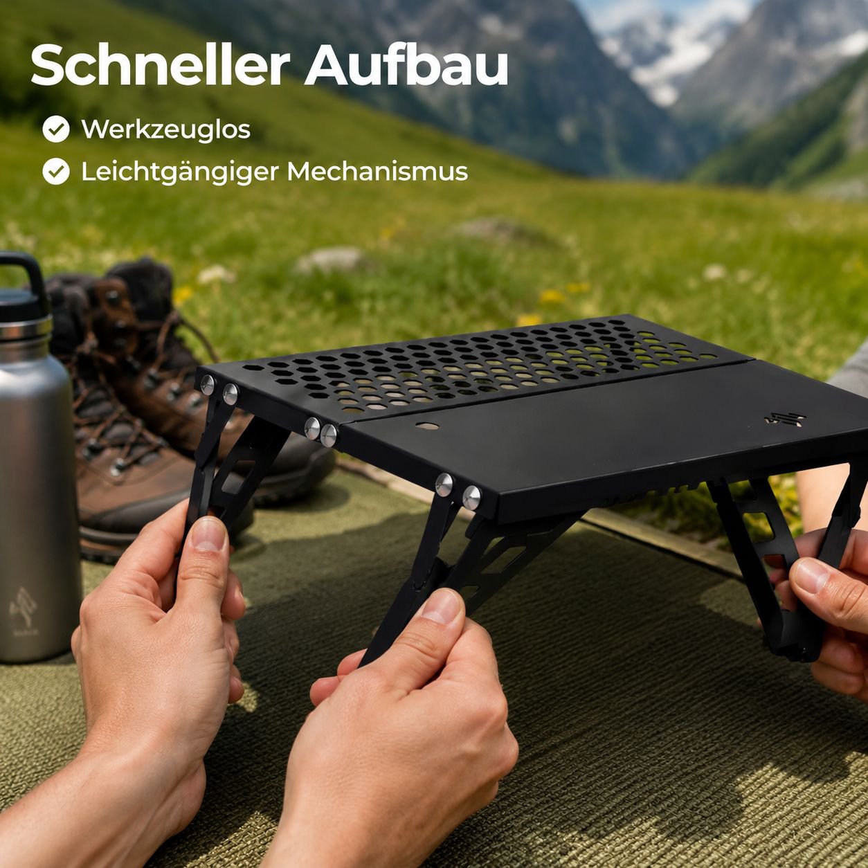 Mini-Klapptisch für den Außenbereich