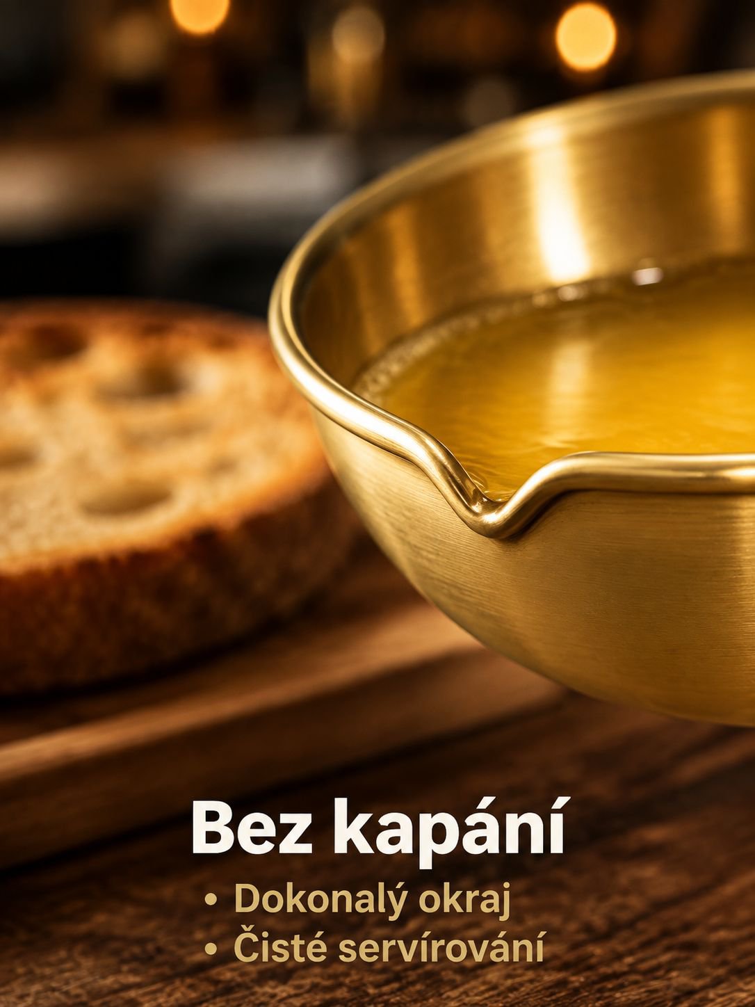 Mosazná omáčková miska