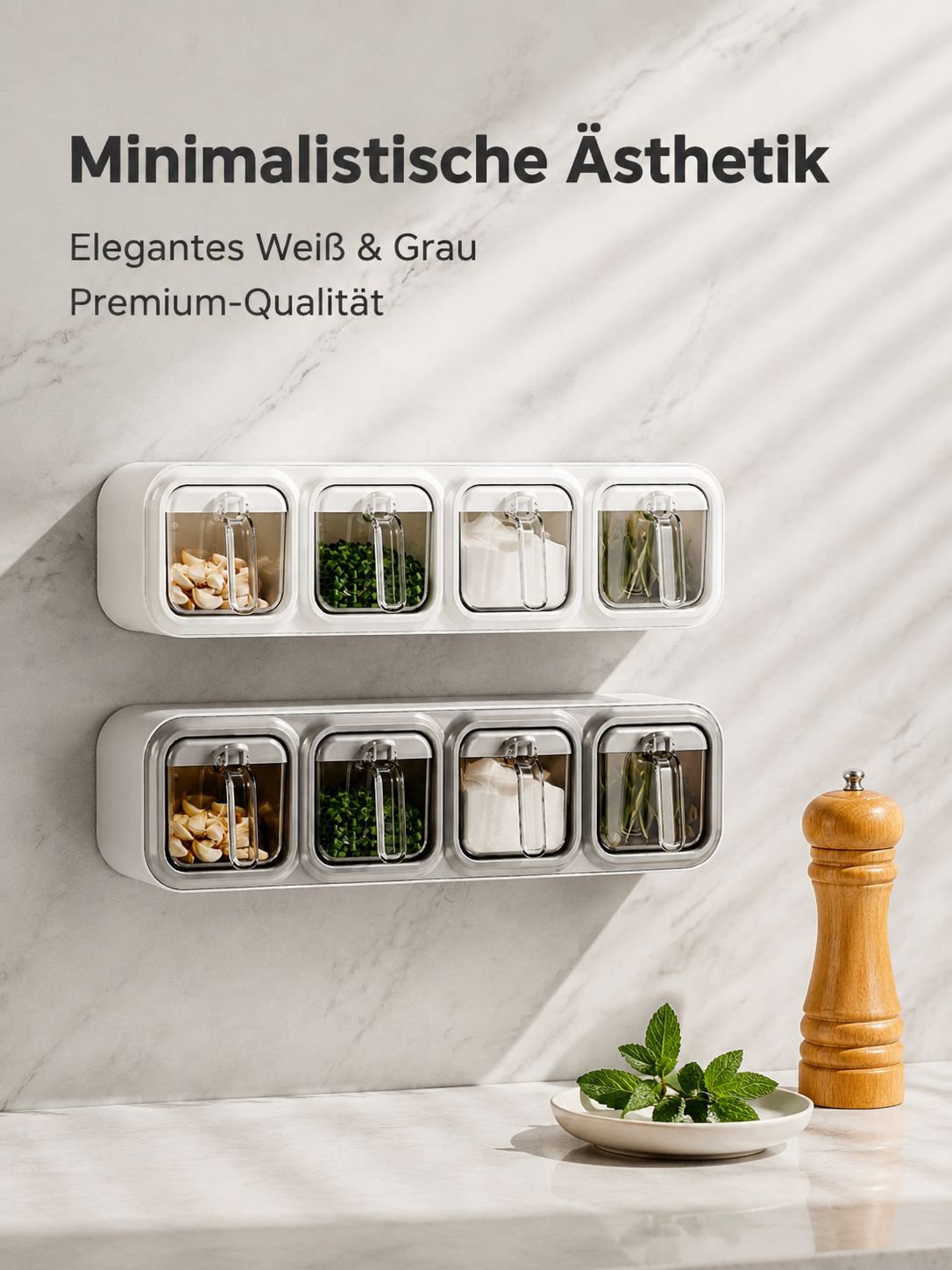Gewürzbox mit mehreren Fächern