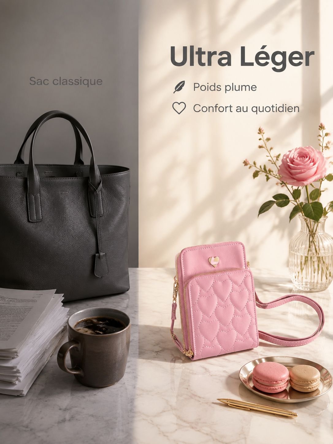 Sac à bandoulière tendance pour sorties