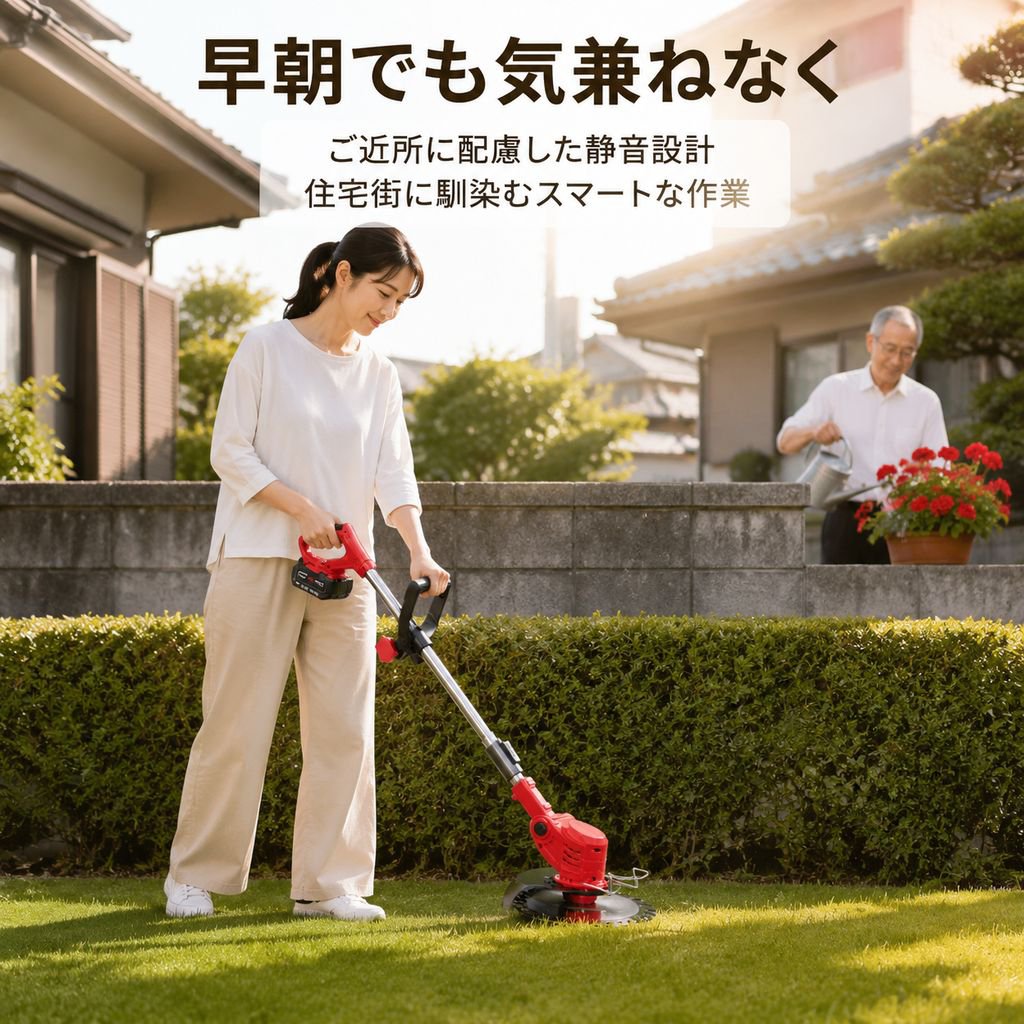 新型リチウム電池充電式芝刈り機