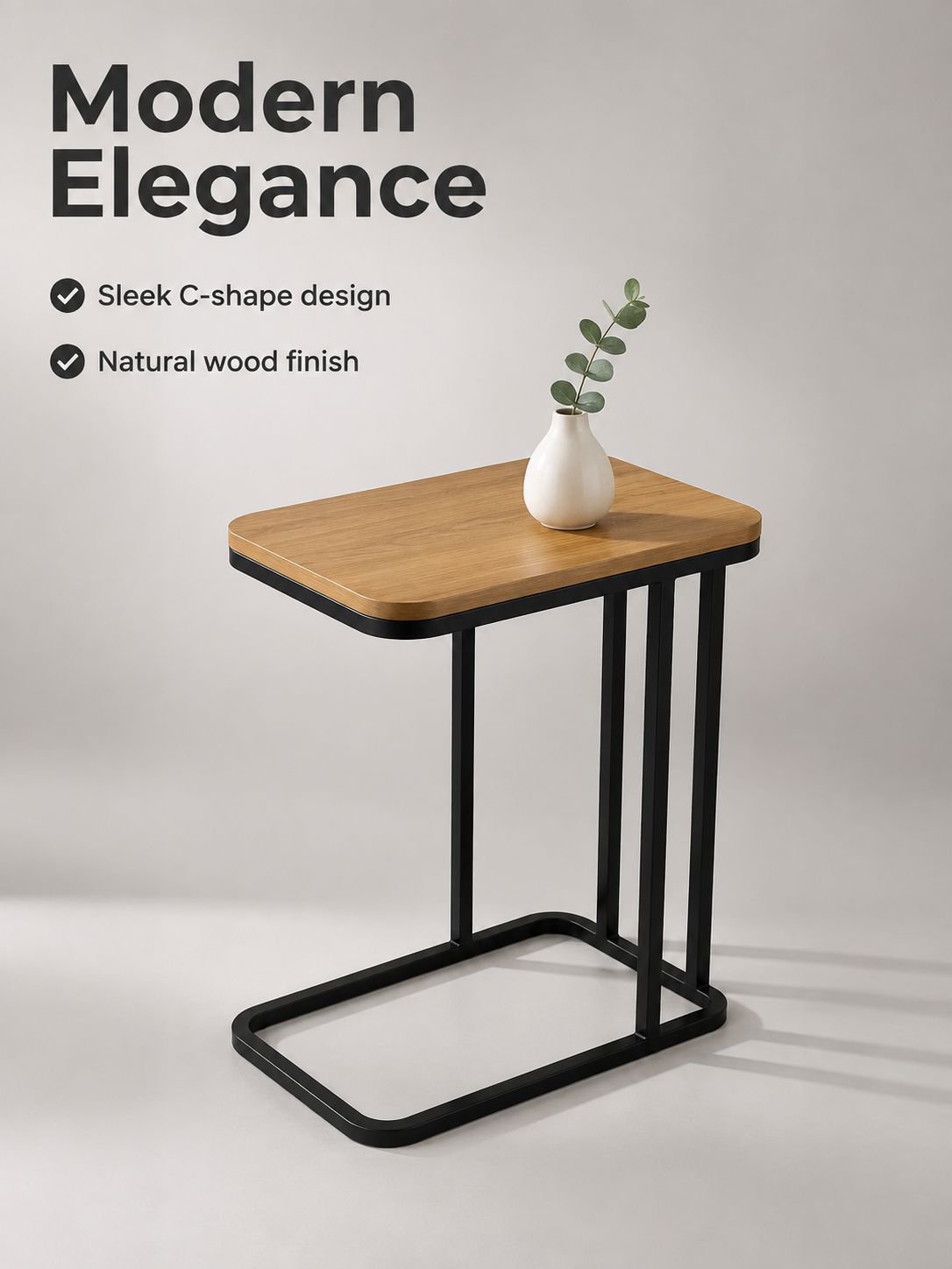 Modern Simple Portable Small Square Table Sofa Side Coffee Tea Table