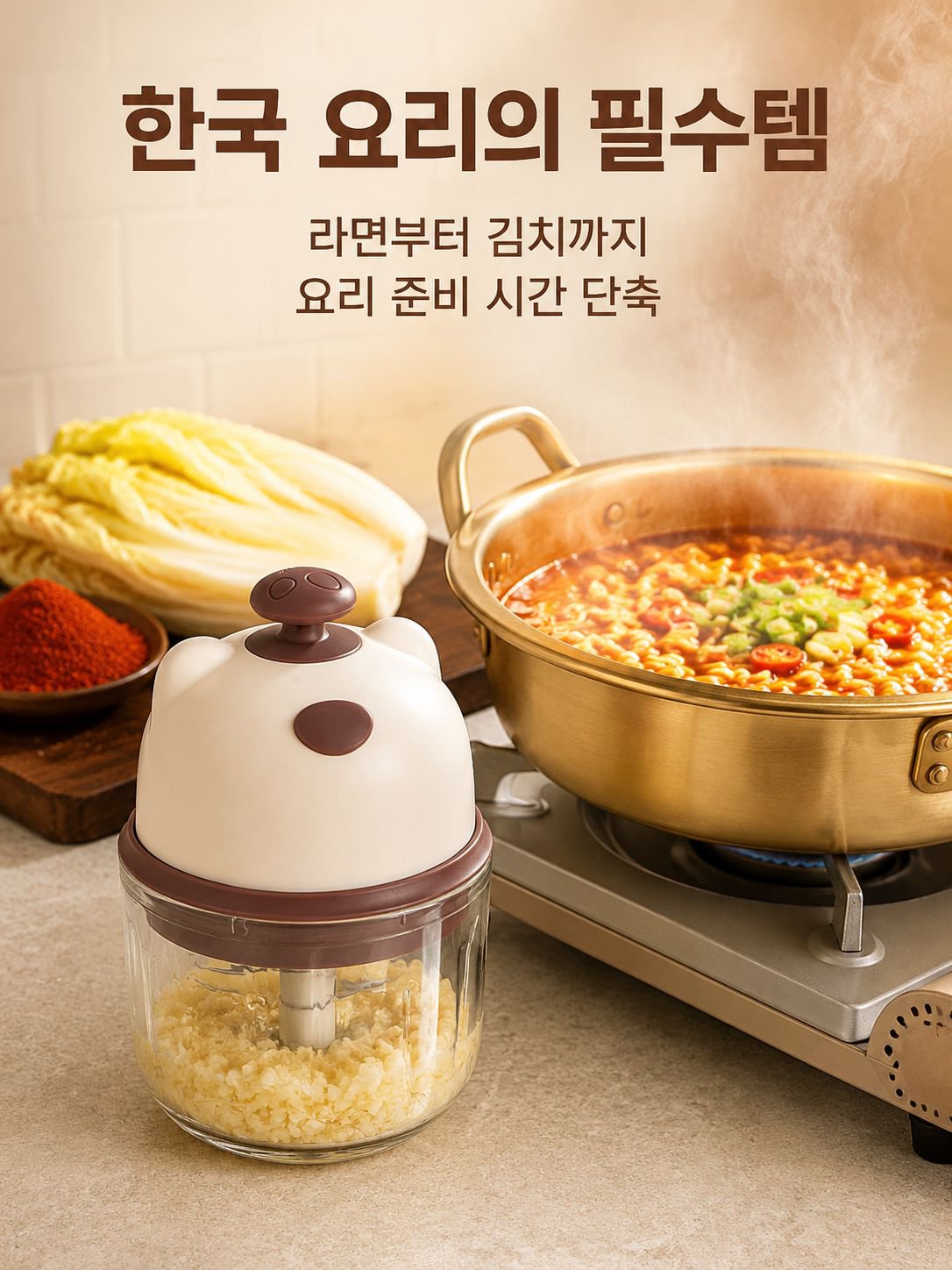 전동 마늘 프레서
