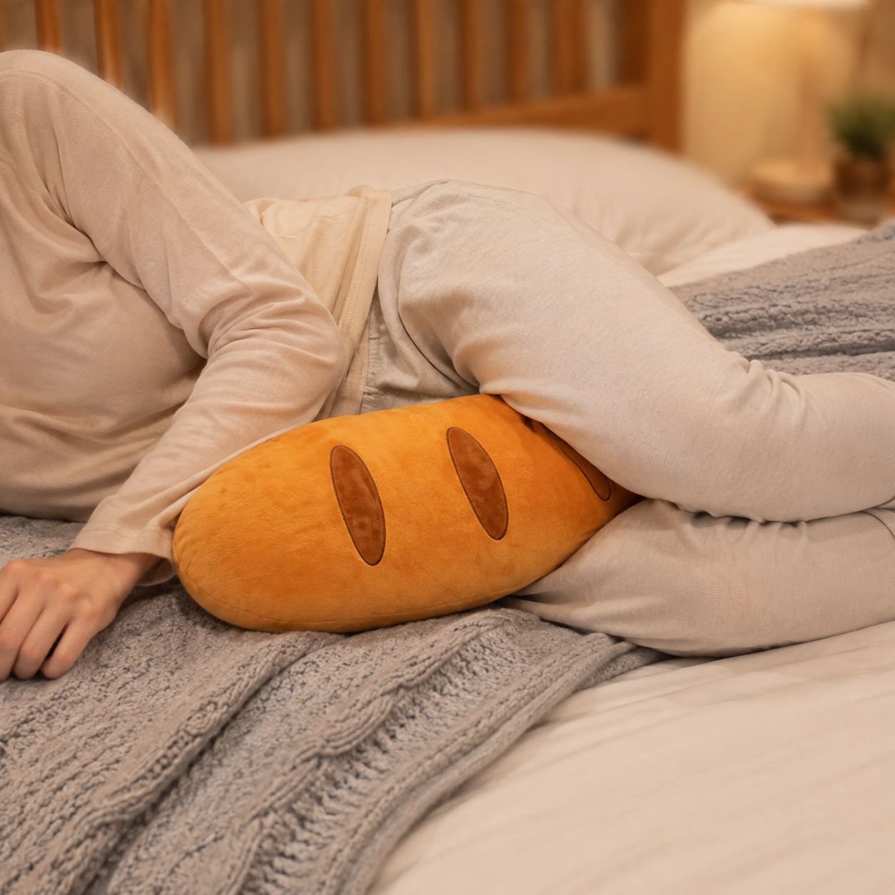 本物そっくりバゲットクッション