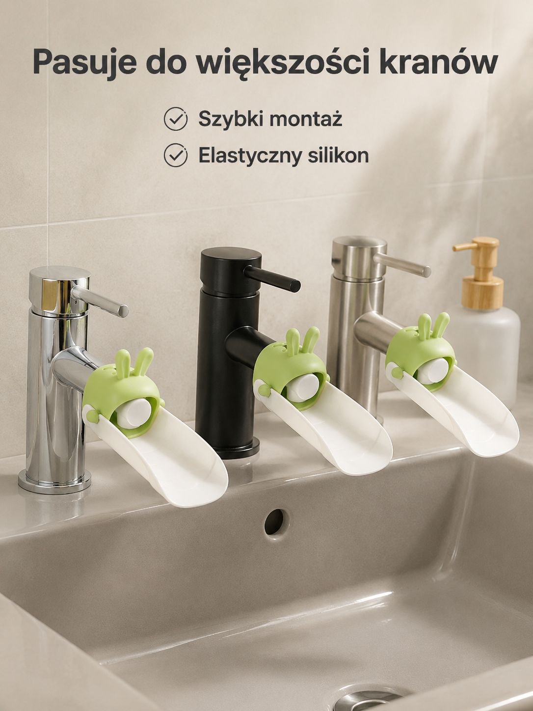 Przedłużacz do kranu – wygodne korzystanie w łazience