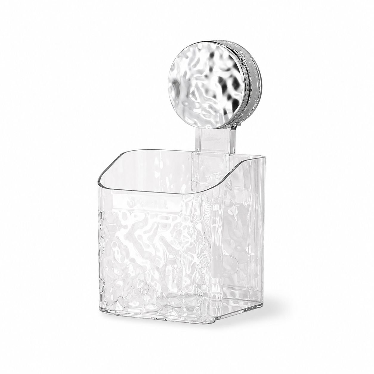 Home Suction Cup Glacier Pattern Makeup Organizer